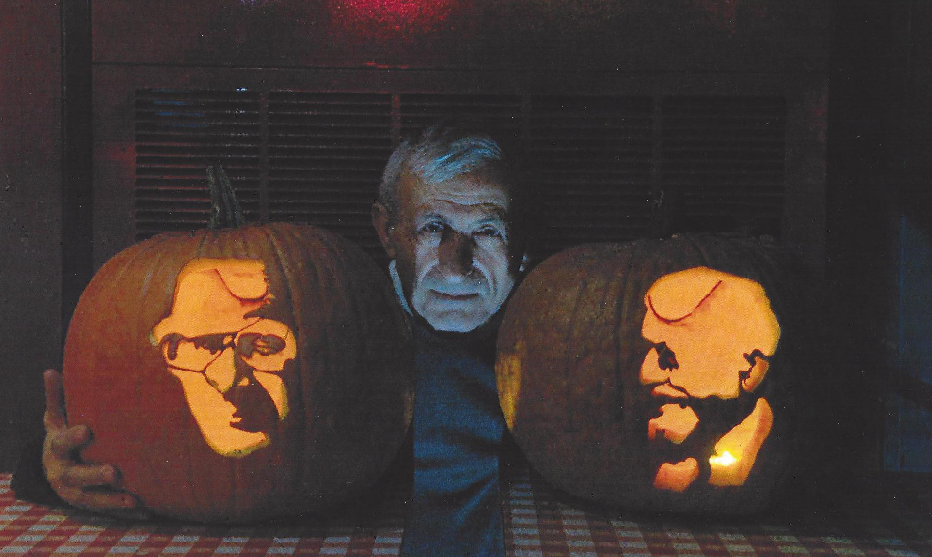 Sam-Sianis-between-pumpkins-Halloween