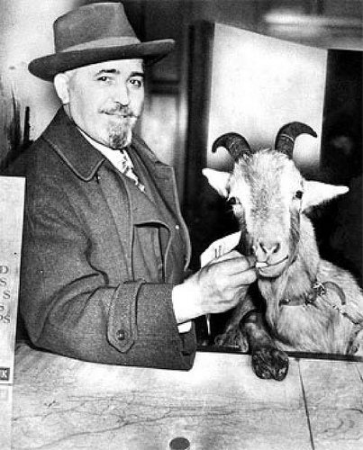 William Sianis and Goat 02
