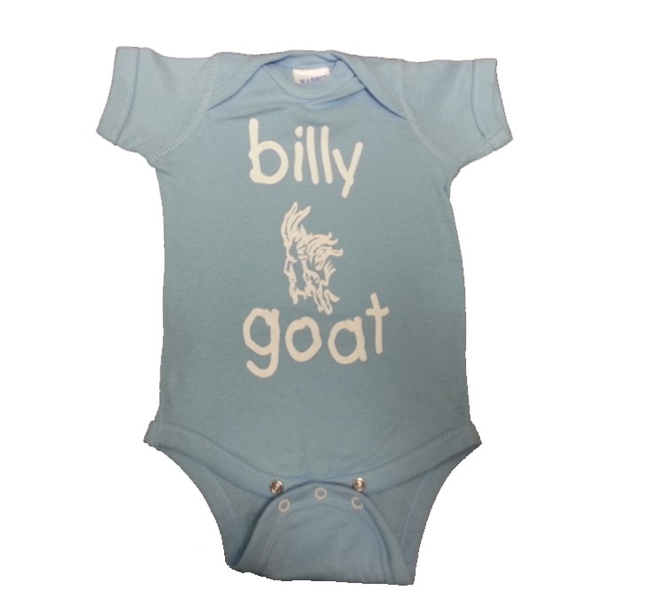 Offical Billy Goat Tavern Baby Onesie - Blue